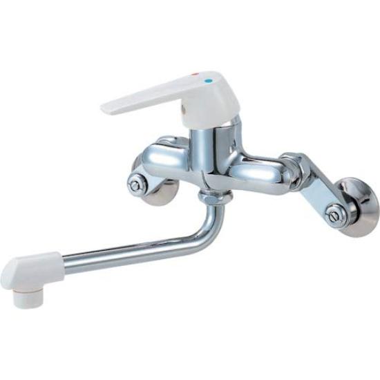 SANEI Single Lever Mixer Cold Climate Wall Insulated Flow Rate Normal Flow Tap, Use, Kitchen, Mounted, Pipe, Adjustable, Discharge, CK1700DK-13