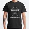 Plus Size S-3XL Math Statistics Normal Distribution Printed T-shirt Men's Tops Fashion Clothes Tees