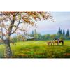 5D DIY Diamond Painting Pastoral Scenery Rhinestone Picture Full Round Full Diamond Embroidery Gift Mosaic Home Decoration Kit