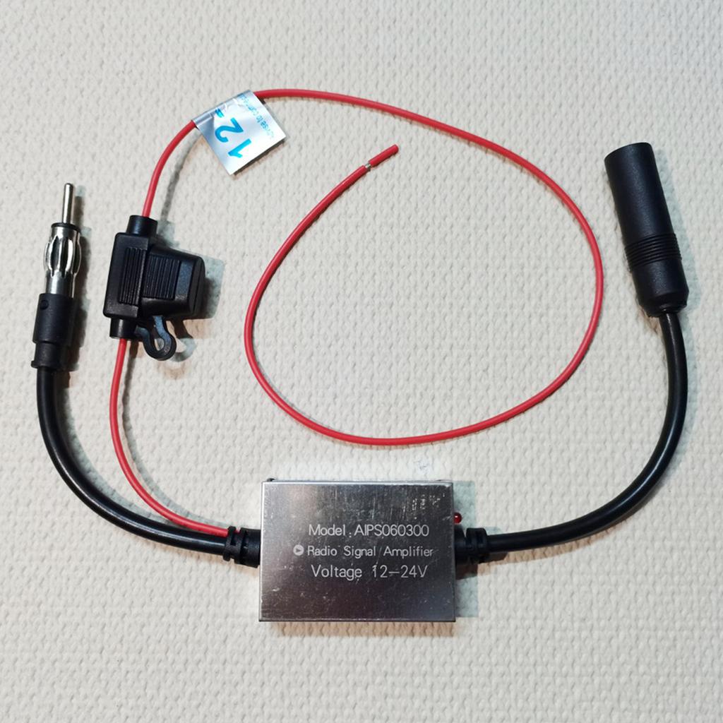Автомобильная стереосистема FM-радио Антенна Усилитель сигнала антенны Усилитель сигнала Универсальный автомобильный лодочный автомобильный антенный усилитель сигнала