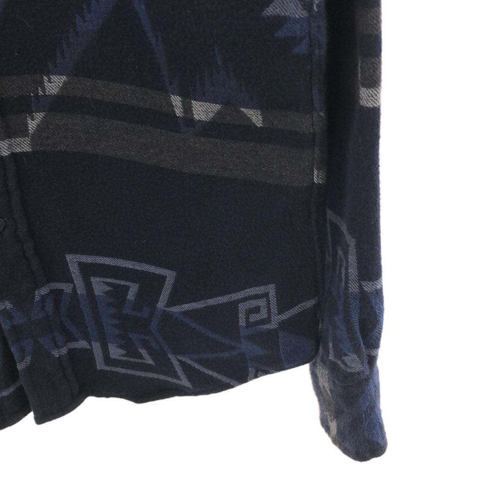 Polo by Ralph Lauren Рубашка фланелевая с длинным рукавом с этническими узорами XS Мужская Б/У