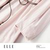 ELLE Французское рубашечное платье-миди с контрастным поясом