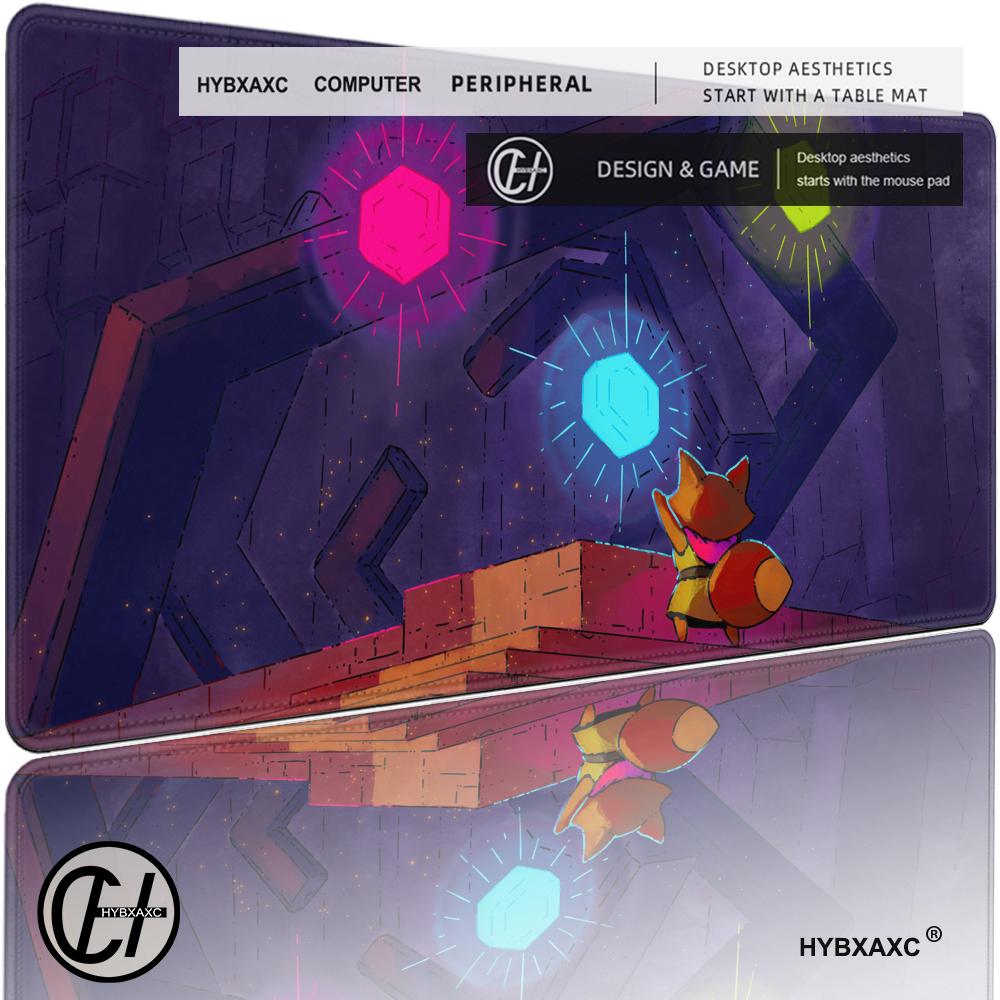 HYBXAXC Mouse Pad Cute HD Tunic Game Mousepad Gaming Office Desk Pads Large For Computer Non-slip Lockedge Mouse Pad 80X40CM