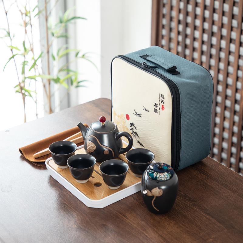 Печать бизнес-подарков креативный дорожный чайный набор керамический набор практичные подарки на открытие компании недорогие подарки клиентам