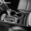 Наклейка из настоящего мягкого углеволокна для Kia Sportage 2017 2018 2019 2020 2025 LHD Панель переключения передач, подстаканника, отделка интерьера