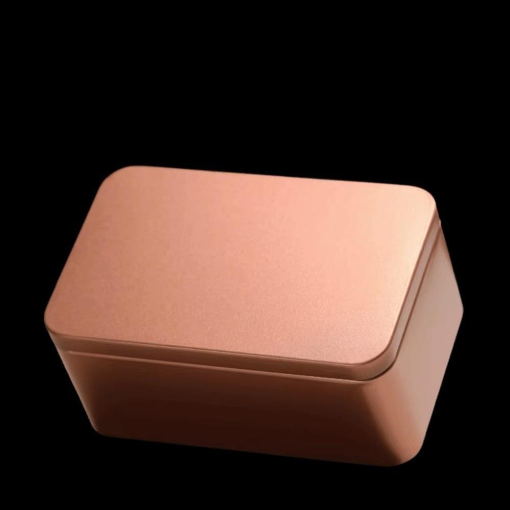 Tinplate Tin Box Solid Color Storage Box New Gift Jar  Candy Storage