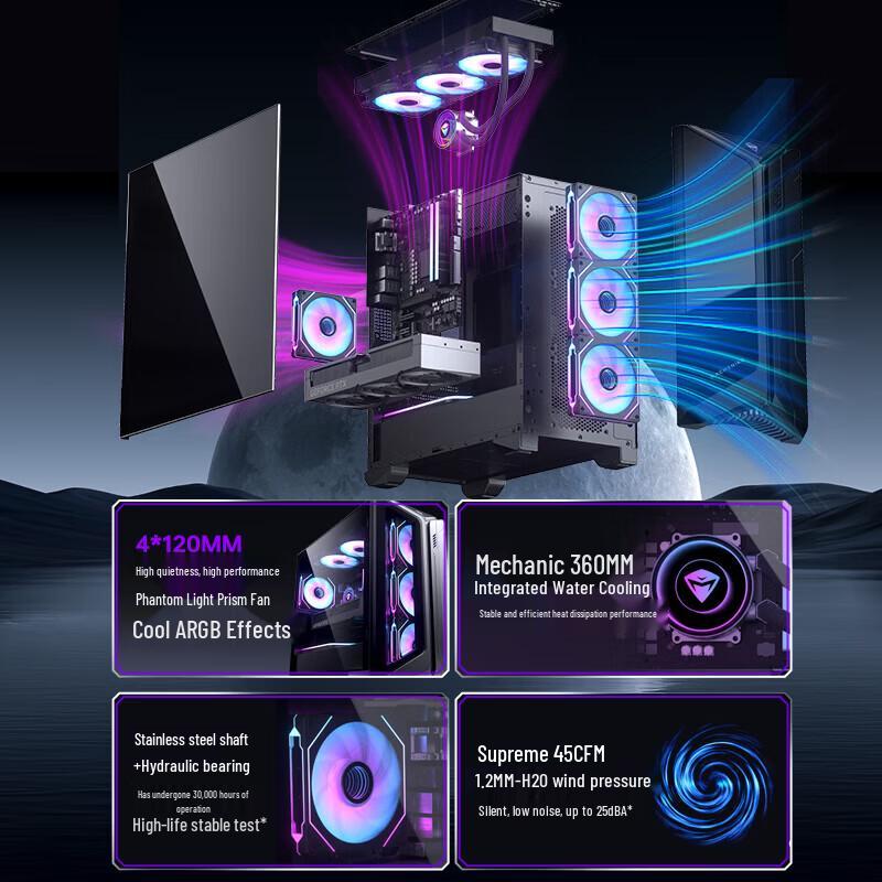 MACHENIKE Dawn Pro High-Performance AI Workstation Desktop (CN version)