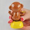 Power Ornament Dashboard Solar Toy Doll Dancing Monkey Figure Shaking Head Cat Bobble Head Doll