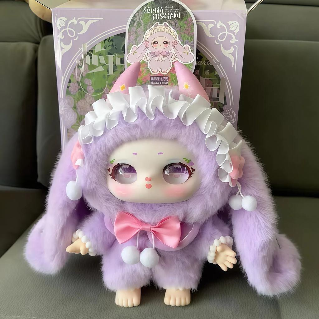 Официальная серия Three Babies Samael Misty Garden 400% Blind Box Изысканная виниловая плюшевая кукла Девочки любят это Лучший рождественский подарок