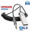 USB Bluetooth 6.0 Приемник Aux Bluetooth Адаптер Для Автомобиля 3.5мм Jack Динамика Автоматический Handsfree Автомобильное Аудио Музыкальный Передатчик