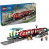 LEGO City Downtown Tram and Stop Set 811 Pieces Toy for Kids Ages 7-9 Building Blocks