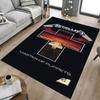 1 шт. Metallica Master of Puppets для дома и офиса, прочный полиэстеровый коврик для пола с легким уходом, декор для офиса, городской стиль, нескользящая основа