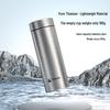 TOMIC Pure Titanium Insulated Travel Mug
