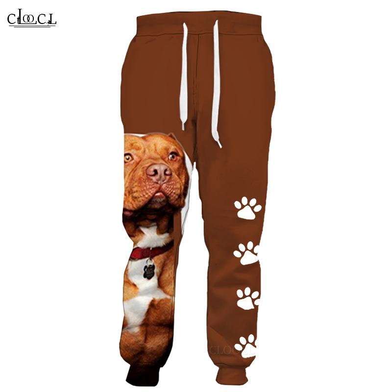 Весенне-осенние спортивные штаны Стаффорд-бультерьер с 3D принтом, повседневные мужские брюки, мужские и женские спортивные штаны в стиле Харадзюку, уличная одежда
