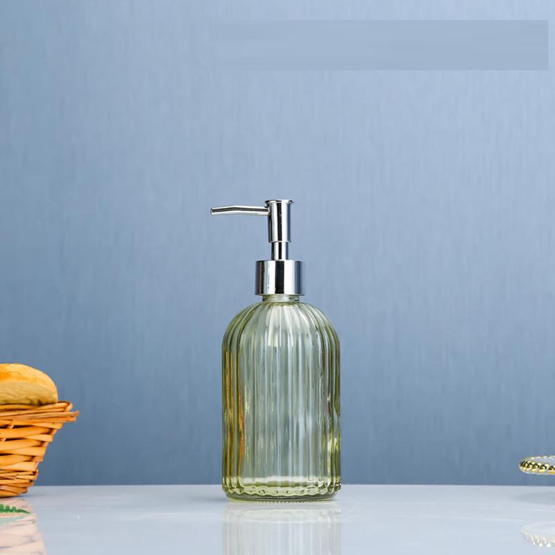 400 мл Неправильная керамическая бутылка для лосьона Диспенсер с помпой для антисептика для рук Бутылка для шампуня, геля для душа, мыла Раздельная бутылка