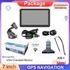7-inch Portable GPS Navigator with HD Display and Maps for North America & Europe