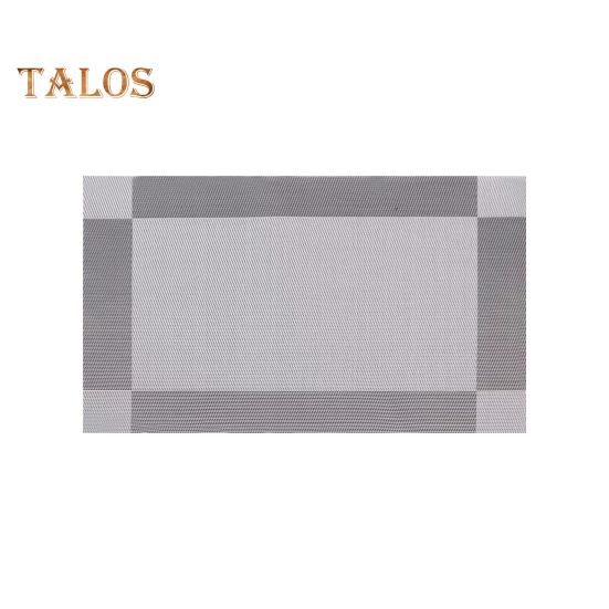 Набор из 4 салфеток из ПВХ, термостойкие тканые салфетки для столовых приборов, легко моющиеся, защитные покрытия для стола, современные украшения для стола