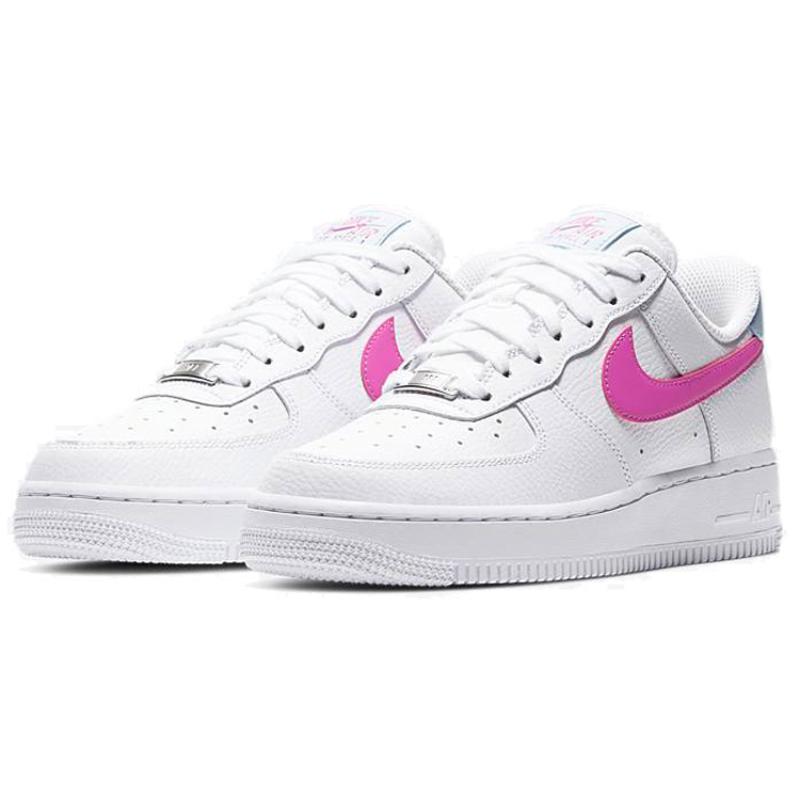 Nike Женские кроссовки Air Force 1 Low '07 Белый/Розовый огонь CT4328-101
