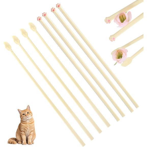 4 Pairs Hand Chopsticks, Cat Paw Chopsticks, Snack Chopstick for Clean Hands (2PCS Hand and 2PCS Cat Paw Chopstick)