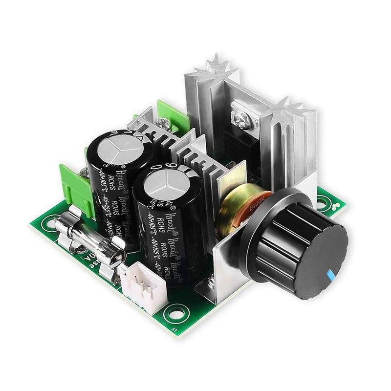 Dc 12V 24V 30V 40V 13Khz Pwm Dc Motor Speed Regulator Governor Speed Controller Switch 10A 1000Uf Continuously Variable Speed