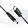 PVC Type C to DC5.5mm Chargers Cord Supporting 65W Fast Charge For Enhances Longevity And Portable Use