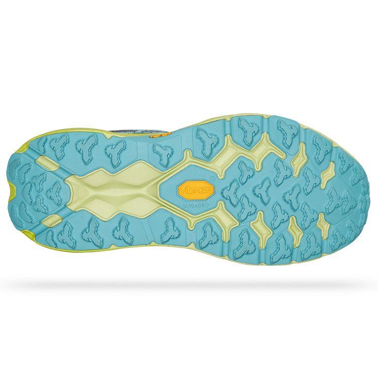 HOKA Speedgoat 5 Coastal Shade Green Glow Женские Кроссовки Синие 1123158-CSGG