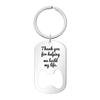 Engraved Metal Keychain Bottle Opener - Family Gift for Birthdays & Father's Day
