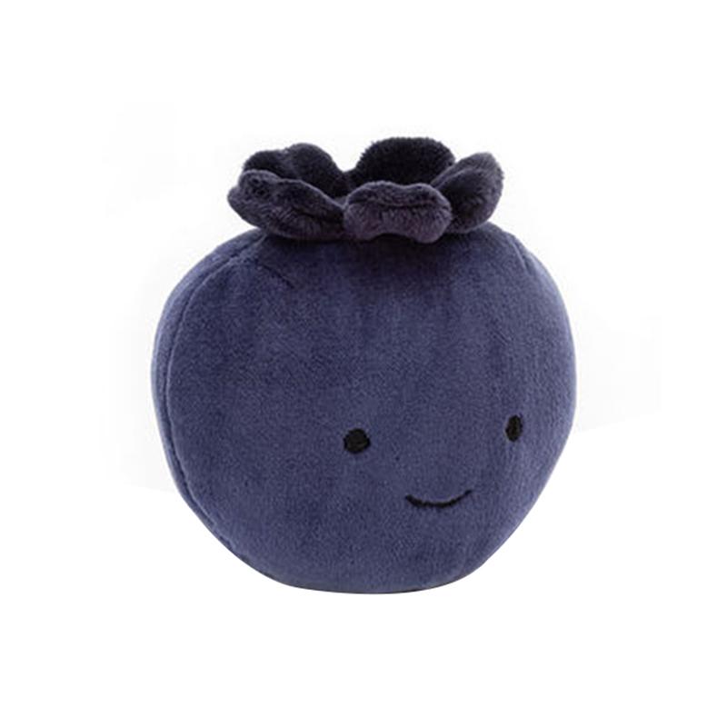 Jellycat Серия «Гурман» Фрукты Вкусная Черника Милая Кукла Плюшевая Кукла Высотой 10 см