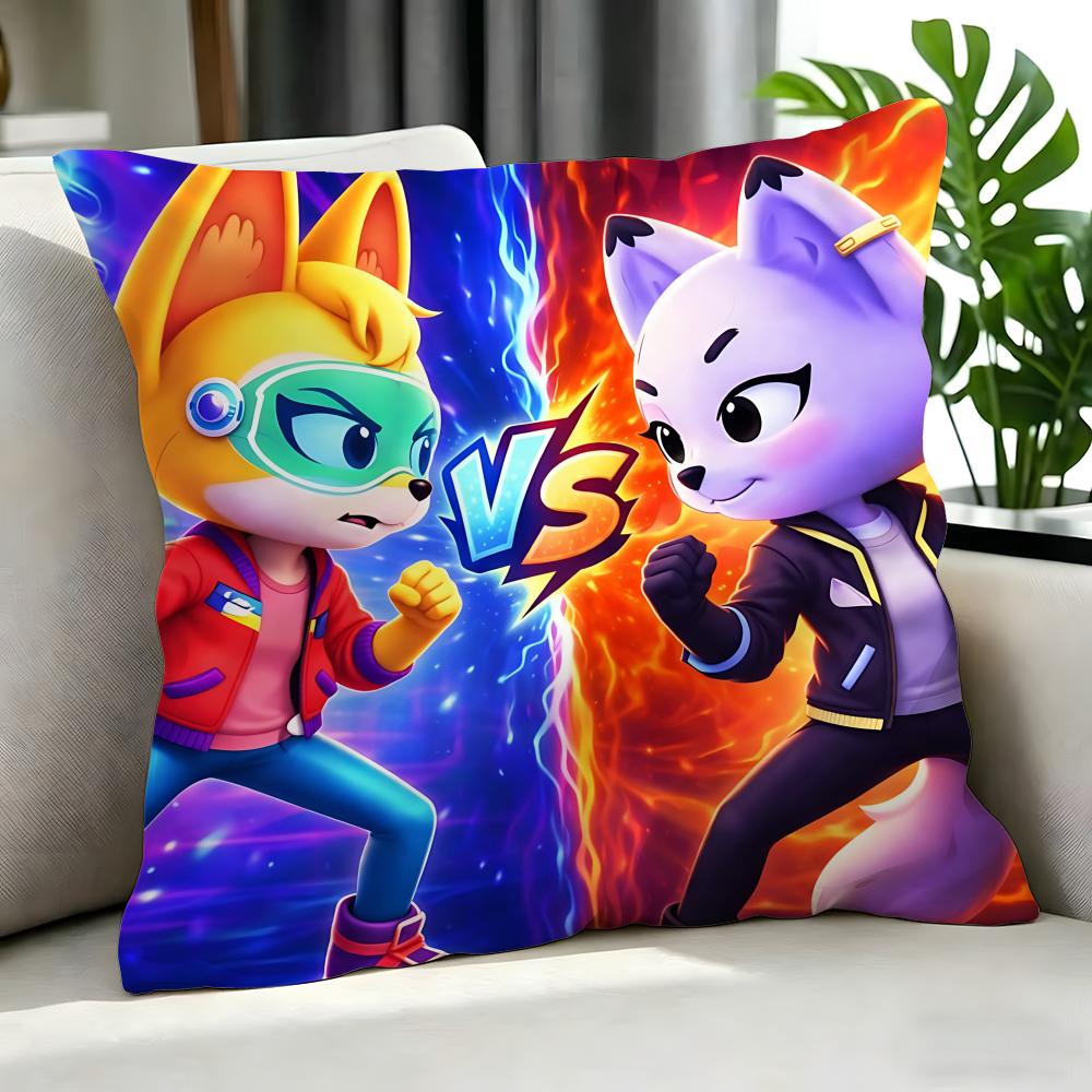 cartoon The Creature Cases Cushion Cover Cushion Cover Set Pcs x x x Pillowcase Decorative Sofa Home Decor