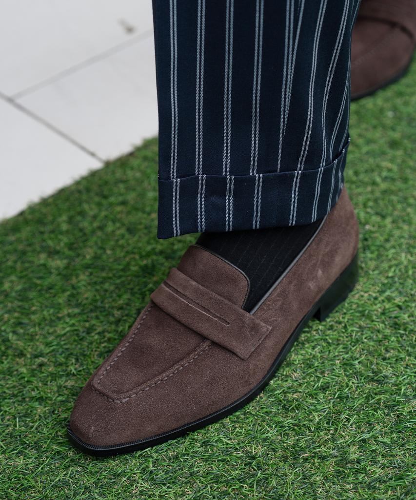 Allclassic Alc1001 Adore Penny Loafer_D.Brown Suede