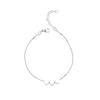 VENTFILLE 925 Stamp Silver Color Love Bracelet for Women Girl Gift 5 Hearts Romantic Valentine's Day Jewelry Dropship Wholesale
