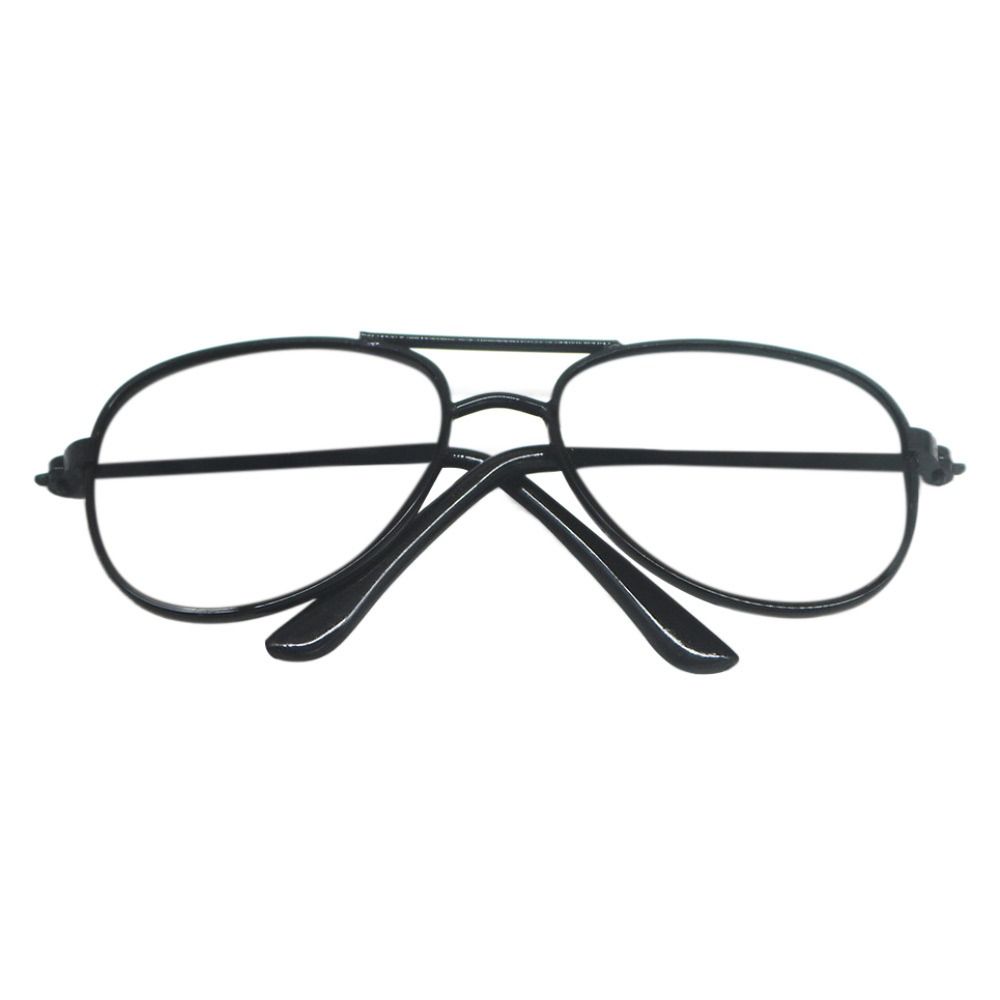 Металлические кукольные очки Квадратная оправа Кукольные аксессуары Милые плюшевые кукольные очки Куклы