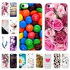 Для iPhone 5s SE 5 Чехол Силиконовый Мягкий ТПУ Чехол С Рисунком Цветок Милое Животное Чехол для Телефона Для iPhone 6s 6 7 8 Fundas Прозрачные Чехлы