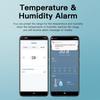 Tuya Zigbee WiFi Temperature Humidity Sensor 1M External Sensor Cable Probe APP Remote Control Work With SmartLife Yandex Alexa