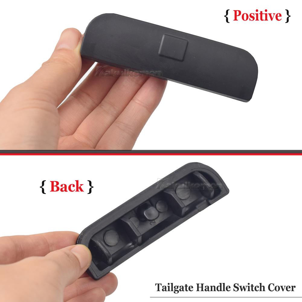 Auto Rear Door Tailgate Handle for BMW MINI COOPER R56 R57 R58 R59 Rear Trunk Tail Gate Handle Switch Cover Button Cap