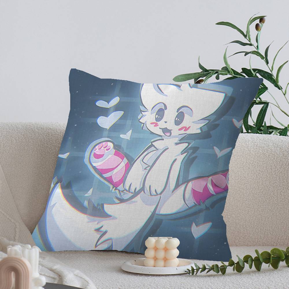 Подушка с принтом Boykisser Silly Cat чехол мультфильм Подарок Наволочка Спальня Дом Диван Стул Сиденье Декор чехол для подушки