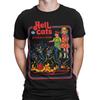 Футболка Hell Cats 90-х годов, смелая и бесстрашная, для любителей кошек #SR#T433