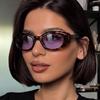 Men's and women's trendy fashion oval-shaped cycling glasses for daily sun protection sunglasses2
