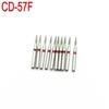 10pcs Dental Diamond Burs Dental Polishing Bur for High Speed Handpiece Fine FG 1.6mm CD-57F Dentistry Material