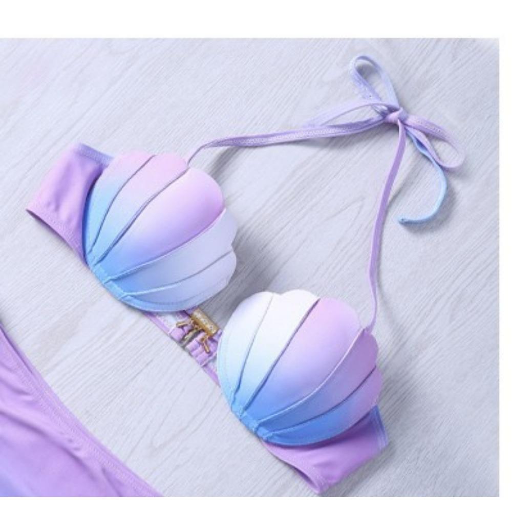 Купальник европейский и американский купальник бикини «русалка» купальник бикини с постепенным изменением формы