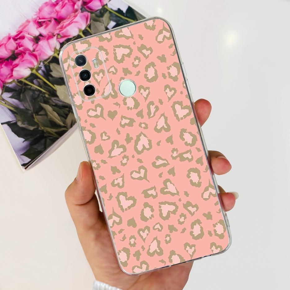 Для Oppo A53 Чехол Oppo A53s CPH2139 Стильный Расписной Чехол Прозрачный Силиконовый Чехол для Телефона Для Oppo A53 A 53 s OppoA53 Мягкие Fundas Capa