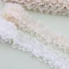 One Yard Ruffled Ruffled Lace Semi-Finished Jewellery Lace Lace Double Crinkle Garment Accessories Three-Dimensional Two Colours