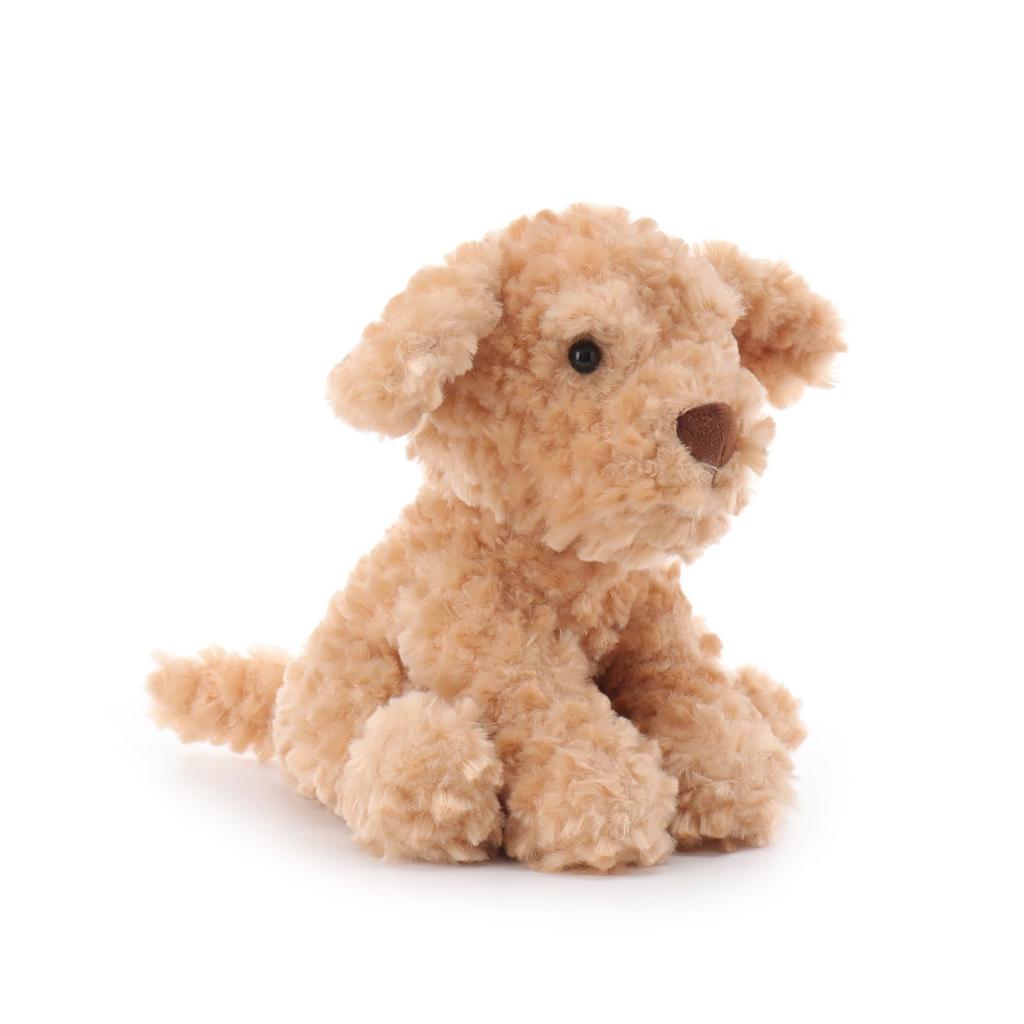 Apricot Lamb Plush Puppy Toy for Soft and Cute Fluffy Puppy for Girls and 20cm Kids, Boys,