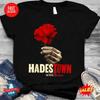 Hadestown Футболка с логотипом цветочного мерча Hadestown Цветочный мерч Hadestown Унисекс рубашка Унисекс футболка