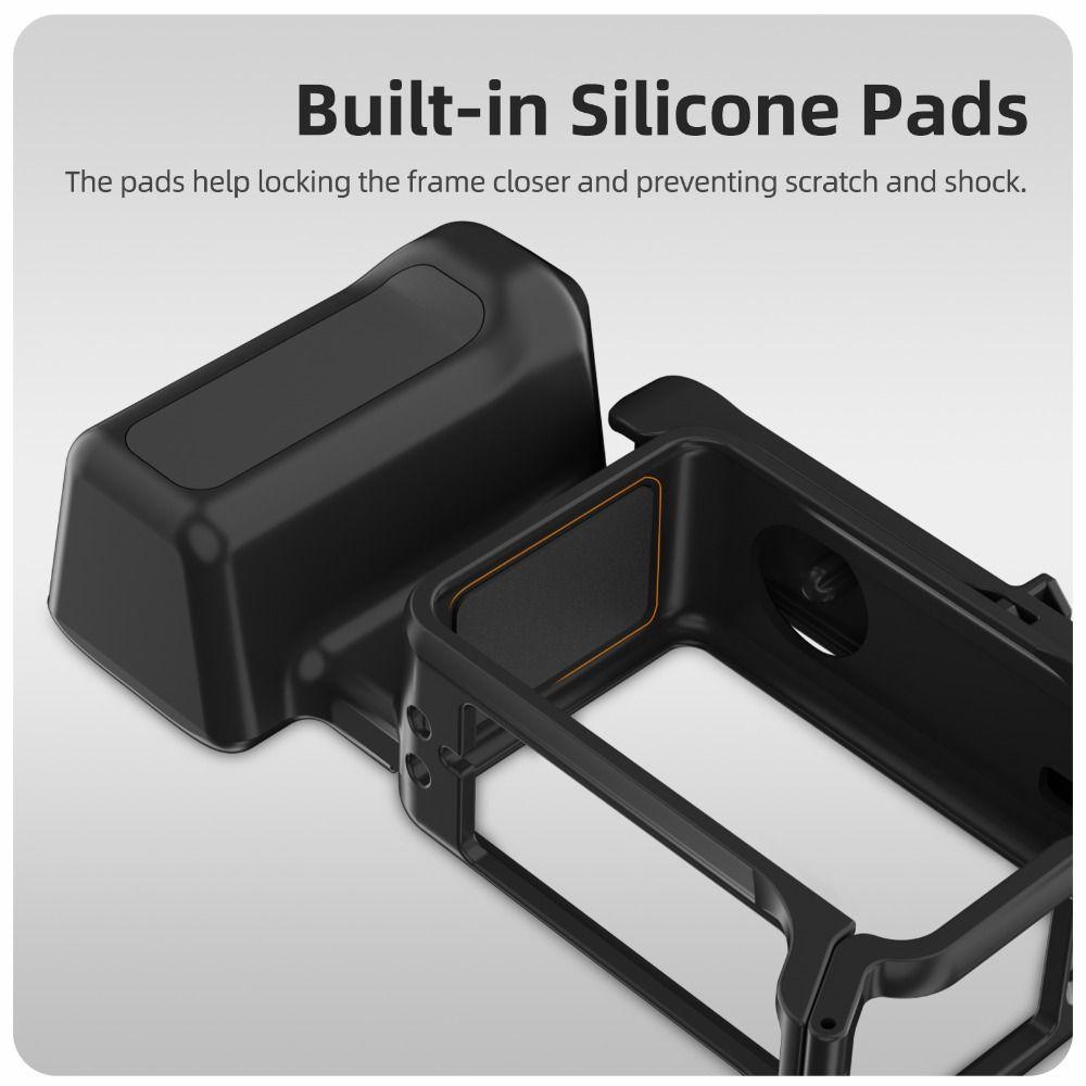 Кнопка спуска затвора Ручка-держатель для камеры Клетка-кролик для DJI Osmo Action 5 Pro/4/3 Аксессуары для камеры