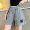Waffle Sports Shorts Women's Summer 2025 New Korean Version of Loose High Waist Home Wide Leg Hot Pants Wear Wholesale