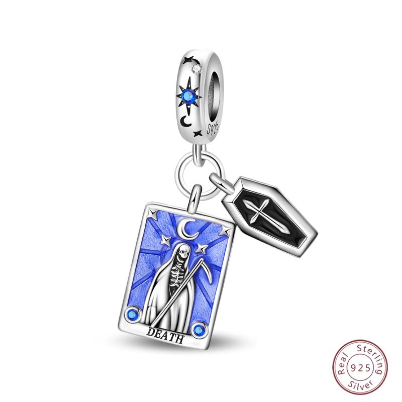 copper Charm Bead Charms Bead Charms Pendants Sun Moon Stars Magic Tarot Compatible With Authentic Bracelets Women Fine Jewellery Gift