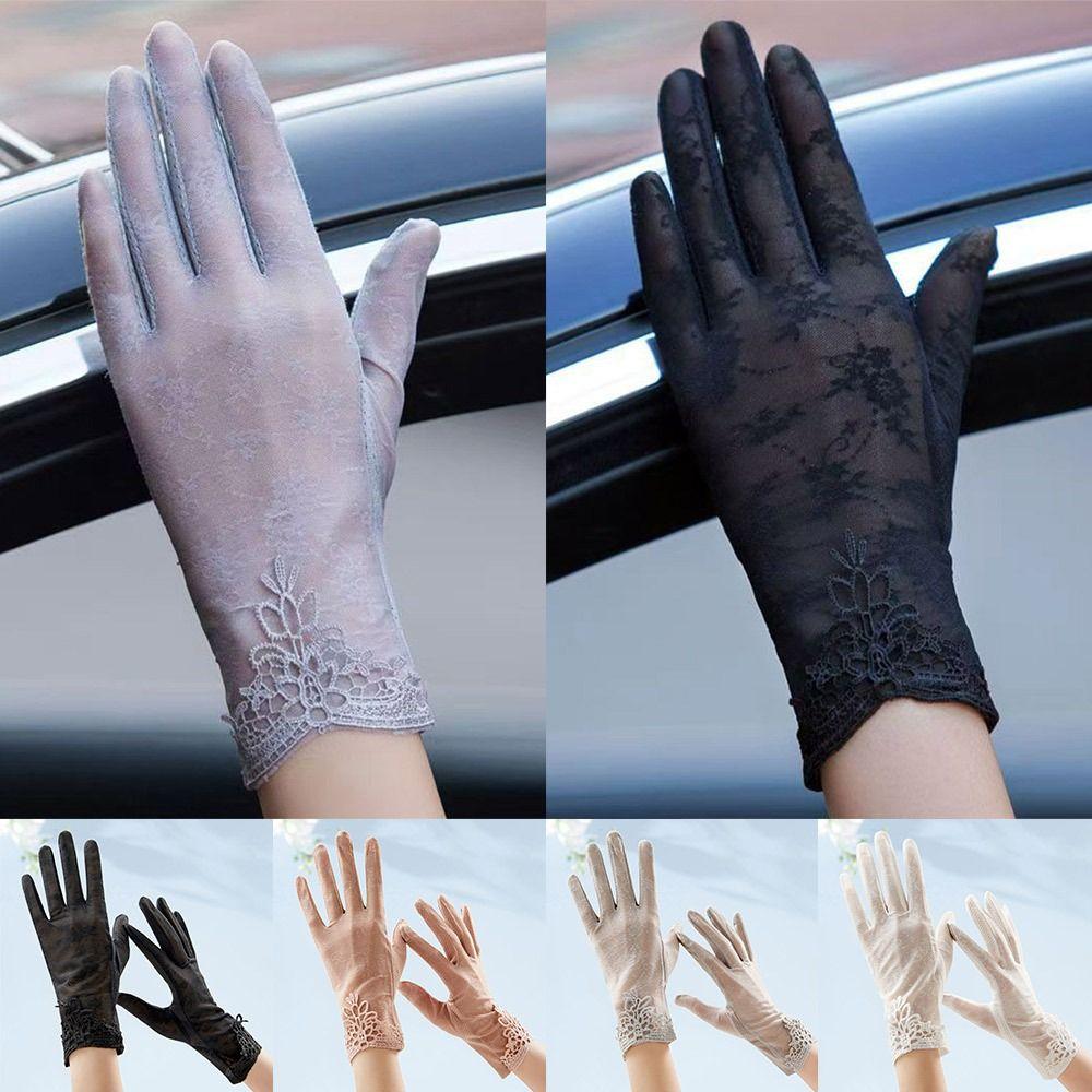 Sun Protection Sun Protection Gloves Thin Touch Screen Gloves Fashion Ice Silk Glove Summer