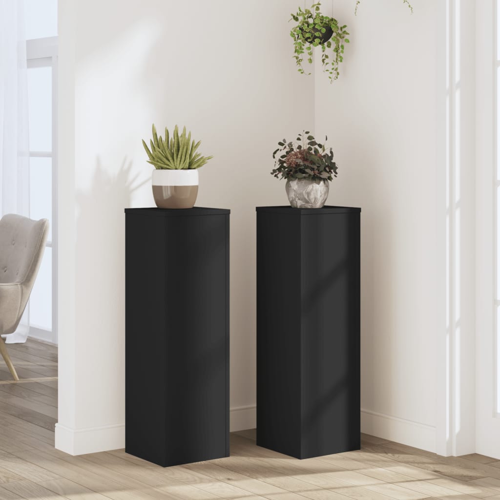 2pcs Entrance Plant Stand, Wedding Decoration Stand, Flower Pot Stand, Living Room Display Stand, Speaker Stand 25x25x80cm