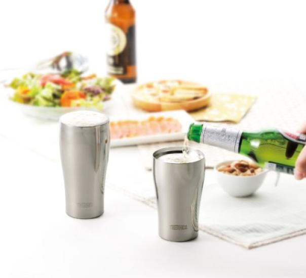 Thermos Vacuum Insulated Tumbler, 320ml, Stainless Steel Mirror, JCY-320 SM